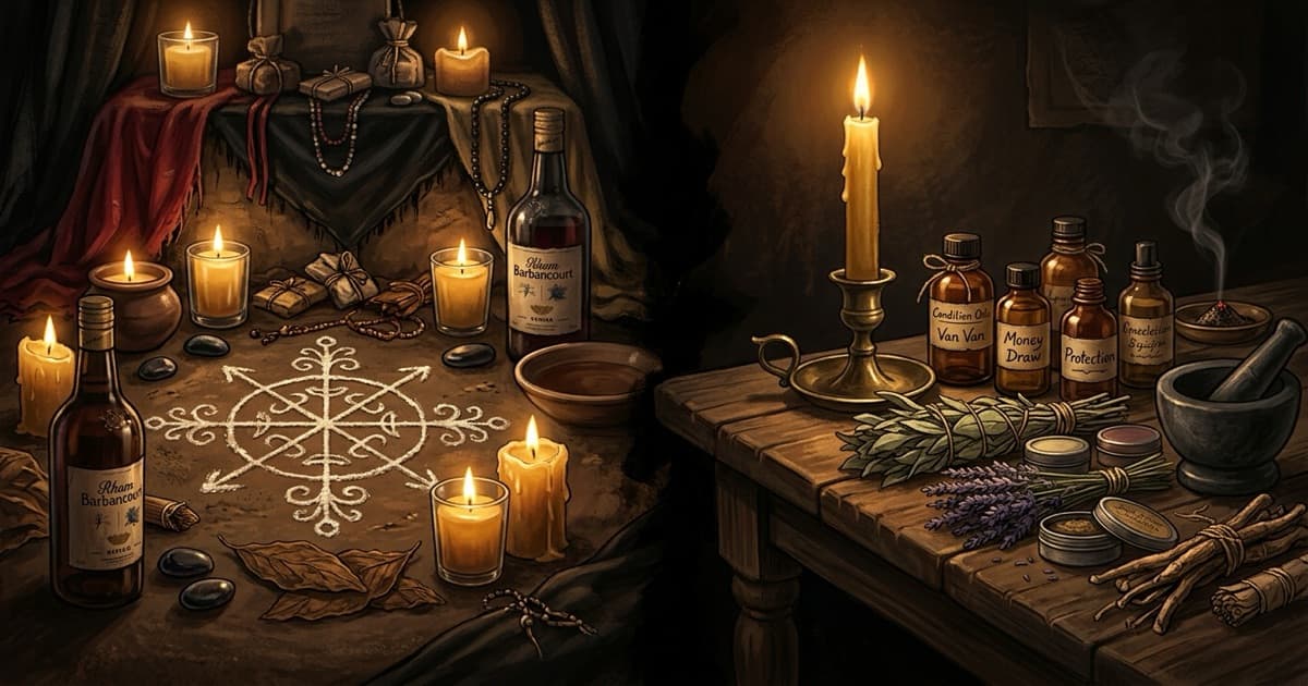 Hoodoo vs Voodoo: Differences, Origins & Complete Guide
