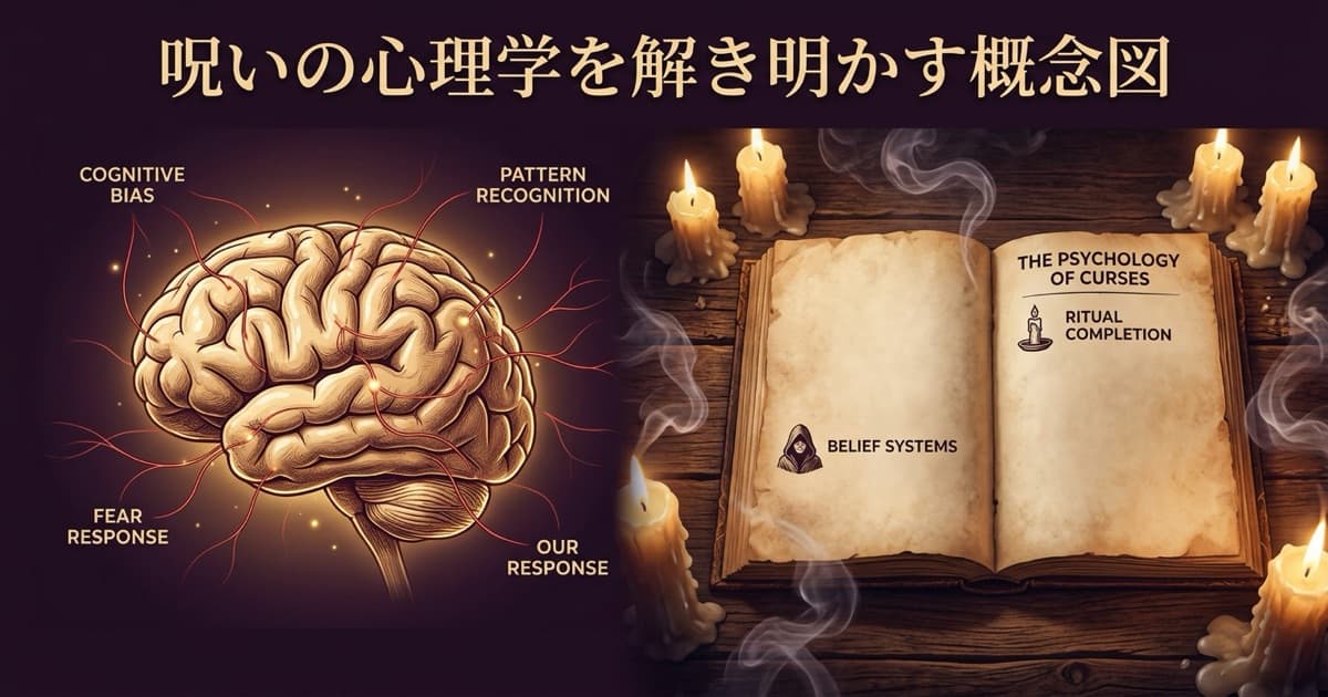 呪いは本当に効くのか：心理学と脳科学が解き明かす恐怖の正体