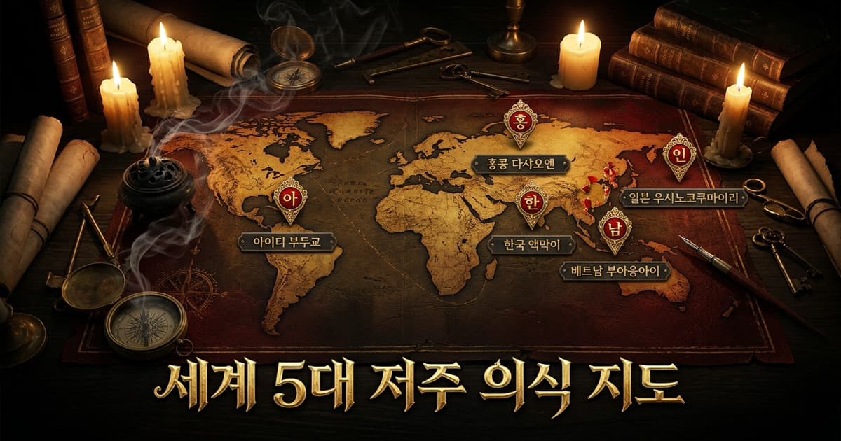 세계 저주 의식 TOP 5: 문화마다 다른 저주의 형태