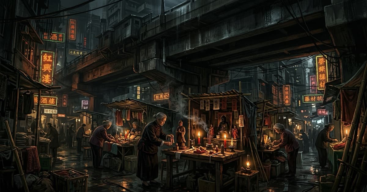 Da Siu Yan : le Rituel de Malédiction de Hong Kong Sans Date