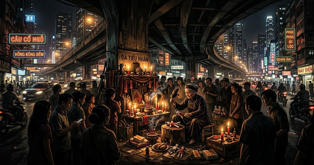 Đánh Kẻ Tiểu Nhân (Đả Tiểu Nhân): Nghi Lễ Hong Kong
