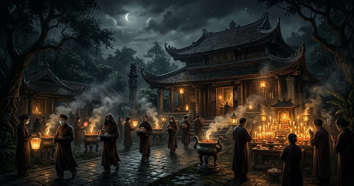Tháng Cô Hồn 2026: Cấm Kỵ Và Cách Xả Xui Rằm Tháng 7